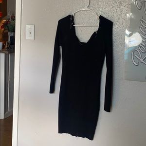 black dress